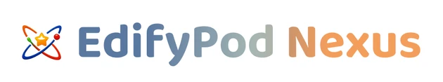 EdifyPod Nexus logo with a star inside an orbit